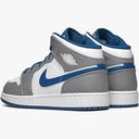 Air Jordan 1 Mid 'Cement True Blue' Sale - Unmatched Kicks - Sneakers