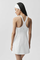 Airbrush Lock In Tennis Dress White - Unmatched Kicks-ALO