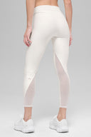 Airlift High-Waist 7/8 Rebel Legging Ivory - Unmatched Supply-ALO