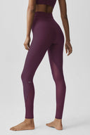 Airlift High-Waist 7/8 Rebel Legging Rich Bordeaux - Unmatched Supply-ALO