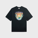Airspray Oversized Short Sleeve Tee Black - Unmatched Kicks-KITH