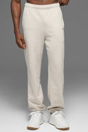 ALO Accolade Straight Leg Sweatpant Bone - Unmatched Supply-ALO