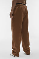 ALO Accolade Straight Leg Sweatpant Sun Kissed Brown - Unmatched Kicks-ALO