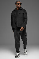 ALO Canvas Utility Shacket Black - Unmatched Supply-ALO