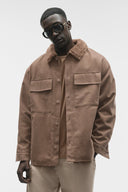 ALO Canvas Utility Shacket Java Brown - Unmatched Supply-ALO