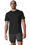 ALO Conquer Reform Crewneck Short Sleeve Black - Unmatched Kicks - ALO