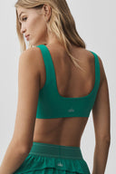 ALO Softsculpt Precision Bra Emerald Isle - Unmatched Kicks-ALO