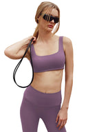ALO Softsculpt Precision Bra - Plum Kiss - Unmatched Kicks - ALO