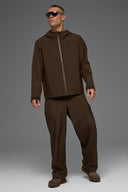 Alpha Shell Jacket Espresso - Unmatched Kicks-ALO