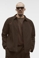 Alpha Shell Overshirt Espresso - Unmatched Supply-ALO