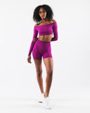 Amplify Halley LS - Nebula SE - Unmatched Supply-Women's Seamless Off The Shoulder Long Sleeve
