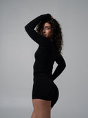 Amplify LS Long - Black - Unmatched Supply-Women's Seamless Long Sleeve