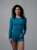Amplify LS Long - Tidal Teal - Unmatched Supply-Women's Seamless Long Sleeve
