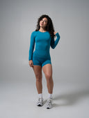 Amplify LS Long - Tidal Teal - Unmatched Supply-Women's Seamless Long Sleeve