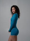 Amplify LS Long - Tidal Teal - Unmatched Supply-Women's Seamless Long Sleeve