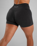 Amplify Mid Rise Short - Dark Heather Grey - Unmatched Supply-Women's Seamless Scrunch Short