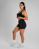 Amplify Mid Rise Short - Deep Navy - Unmatched Supply-Women's Seamless Scrunch Short