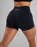 Amplify Mid Rise Short - Deep Navy - Unmatched Supply-Women's Seamless Scrunch Short