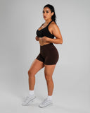 Amplify Mid Rise Short - Espresso - Unmatched Supply-Women's Seamless Scrunch Short