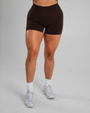 Amplify Mid Rise Short - Espresso - Unmatched Supply-Women's Seamless Scrunch Short