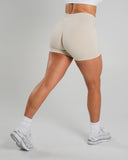 Amplify Mid Rise Short - Wheat - Unmatched Supply-Women's Seamless Scrunch Short