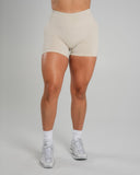 Amplify Mid Rise Short - Wheat - Unmatched Supply-Women's Seamless Scrunch Short