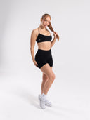 Amplify Minimal Bra - Black - Unmatched Supply-Women's Seamless Halter Bra