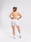 Amplify Minimal Bra - White - Unmatched Supply-Women's Seamless Halter Bra