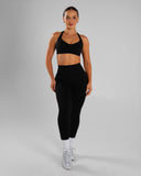 Amplify Ultra-High Rise Legging - Black - Unmatched Supply-Women's Seamless Scrunch Legging