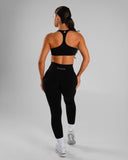 Amplify Ultra-High Rise Legging - Black - Unmatched Supply-Women's Seamless Scrunch Legging