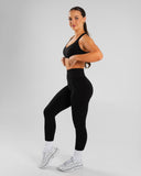 Amplify Ultra-High Rise Legging - Black - Unmatched Supply-Women's Seamless Scrunch Legging
