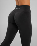 Amplify Ultra-High Rise Legging - Dark Heather Grey - Unmatched Supply-Women's Seamless Scrunch Legging