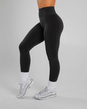 Amplify Ultra-High Rise Legging - Dark Heather Grey - Unmatched Supply-Women's Seamless Scrunch Legging