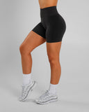 Amplify Ultra-High Rise Short - Dark Heather Grey - Unmatched Supply-Women's Seamless Scrunch Short