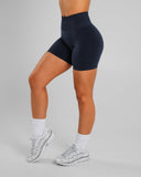 Amplify Ultra-High Rise Short - Deep Navy - Unmatched Supply-Women's Seamless Scrunch Short