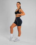 Amplify Ultra-High Rise Short - Deep Navy - Unmatched Supply-Women's Seamless Scrunch Short