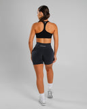 Amplify Ultra-High Rise Short - Deep Navy - Unmatched Supply-Women's Seamless Scrunch Short