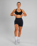Amplify Ultra-High Rise Short - Deep Navy - Unmatched Supply-Women's Seamless Scrunch Short