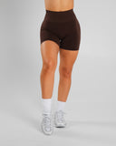 Amplify Ultra-High Rise Short - Espresso - Unmatched Supply-Women's Seamless Scrunch Short