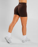 Amplify Ultra-High Rise Short - Espresso - Unmatched Supply-Women's Seamless Scrunch Short