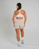 Amplify Ultra-High Rise Short - Wheat - Unmatched Supply-Women's Seamless Scrunch Short