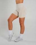 Amplify Ultra-High Rise Short - Wheat - Unmatched Supply-Women's Seamless Scrunch Short