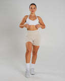 Amplify Ultra-High Rise Short - Wheat - Unmatched Supply-Women's Seamless Scrunch Short