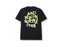 Anti social social club Yellow Fragment Tee - Unmatched Kicks - Anti Social Social Club