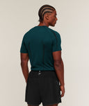 Apex Short Sleeve T-Shirt slim fit Tactical Teal/Black - Unmatched Supply-GYMSHARK