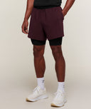 Apex Shorts regular Cherry Purple/Black - Unmatched Supply-GYMSHARK