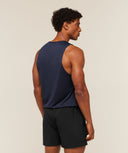 Arrival Tank slim fit Heavy Blue - Unmatched Kicks-GYMSHARK