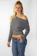 Asymmetrical T-shirt - Unmatched Supply-SUBDUED