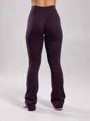 Aura Ultra-High Rise Flared Pant - Black Garnet - Unmatched Supply-Women's Aura Flared Pant