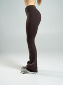 Aura Ultra-High Rise Flared Pant Long - Walnut - Unmatched Supply-Women's Aura Flared Pant